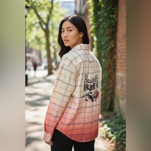 Goodfellow & Co “Beautifully Broken” Plaid Button-Up Shirt – Size XXL